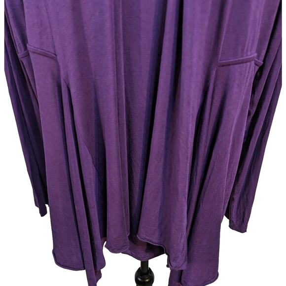 Laurel Top and cardigan Top B 43"Jacket 44" CB 26.5" Plum/Purple.top Draped - Picture 15 of 15